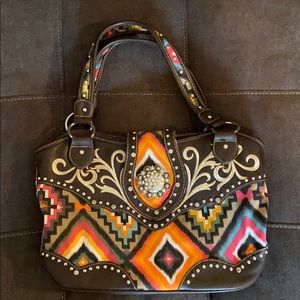 Montana West Aztec bling purse